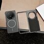 MagSafe f�r Honor Magic V6 Magnetisches Case Carbon Struktur Blau