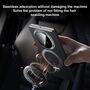 Leder f�r Honor Magic V6 Magnetisches Case View Window Braun