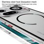 Metall Snap Rahmen f�r Nothing Phone 4a Magnetisches Mattes Case Grau