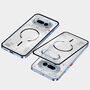Metall Snap Rahmen f�r Nothing Phone 4a Magnetisches Mattes Case Blau