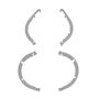 Schutzcover Set f�r DJI Neo 2 Robust Drohnen Zubeh�r Grau 4 St�ck
