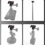 Quick-Release Adapter Base f�r Insta360 X5 / Ace Pro / 2 Pro Kamera