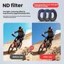 4-in-1 Filter Kit f�r DJI Osmo Action 6 CPL / ND8 / ND16 / ND32 Kamera