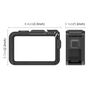 Vertical-Horizontal Expansion Frame f�r DJI Osmo Action 6 Zubeh�r