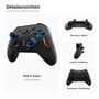 Wireless Gaming Controller f�r PC / Android / Switch RGB Achsen Turbo