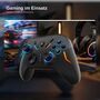 Wireless Gaming Controller f�r PC / Android / Switch RGB Achsen Turbo
