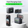 Air Battery Ladecase mit Farbdisplay f�r Insta360 X4 USB-C Zubeh�r