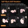 Dimmbares Tri-Color Fill Light f�r DJI Osmo Pocket 4 / 3 Zubeh�r