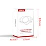 Transparentes Dual-Lens Protective Cover f�r DJI Osmo 360 Zubeh�r