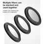 Filter Metallrahmen Holder f�r DJI Osmo Action 6 Kamera Robust Zubeh�r