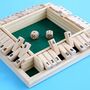 Shut the Box 4 Spieler Brettspiel Zahlen Lernspiel Familie Party Gr�n 