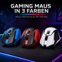 Kabellose Gaming Maus 1000 / 1200 / 1600 DPI Auto Sleep Funktion Rot
