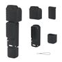 Silikon Schutzh�lle Shockproof f�r DJI Osmo Pocket 4 Zubeh�r Schwarz