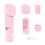 Silikon Schutzh�lle Shockproof f�r DJI Osmo Pocket 4 Zubeh�r Pink