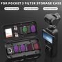 Organizer Schutz Koffer f�r DJI Osmo Pocket 3 Filter SD Karten Linsen