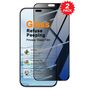 Privacy 2x f�r Honor 600 Lite Display 9H Hartglas Blickschutz