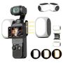 Wiederaufladbares F�ll Licht f�r DJI Osmo Pocket 4 3 2er Set Zubeh�r