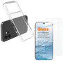 + Schutzglas f�r Honor 600 Set TPU Schutz + 9H Hartglas 2 in 1 Bundle