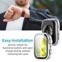 + Hart Schutzglas f�r Huawei Watch Fit 5 Pro Kunststoff 9H Silber