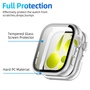 + Hart Schutzglas f�r Huawei Watch Fit 5 Kunststoff 9H Matt Silber