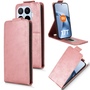 Flipcase Kunstleder F�r Xiaomi 17T Klapph�lle mit Kartenfach Pink