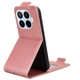 Flipcase Kunstleder F�r Xiaomi 17T Klapph�lle mit Kartenfach Pink