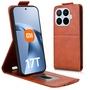 Flipcase Kunstleder F�r Xiaomi 17T Klapph�lle mit Kartenfach Braun