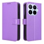 Klapph�lle Kunstleder f�r Xiaomi 17T Diamant Design Wallet Lila