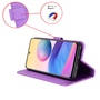 Klapph�lle Kunstleder f�r Xiaomi 17T Diamant Design Wallet Lila