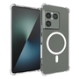MagSafe f�r Sony Xperia 1 VIII Silikon Kunststoff Schutz Transparent