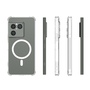 MagSafe f�r Sony Xperia 1 VIII Silikon Kunststoff Schutz Transparent