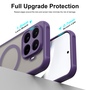MagSafe Silikon f�r Xiaomi 17T TPU Hybrid Kameraschutz Matt Lila