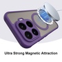 MagSafe Silikon f�r Xiaomi 17T TPU Hybrid Kameraschutz Matt Lila