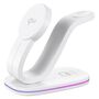 Universelle 3 in 1 Wireless Ladestation f�r Smartphone Uhr Kopfh�rer