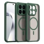MagSafe Silikon f�r Xiaomi 17T Pro TPU Hybrid Kameraschutz Matt Gr�n