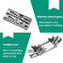 Fahrrad 15 in 1 Repair Tool Fahrrad Werkzeug Chain Wrench Silber
