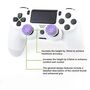 2x Rutschfester Daumen Griff f�r PS4 / PS5 / Xbox 360 / Series X/S 