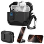 Full 360 Grad + Handyhalterung f�r Apple AirPods 4 Milit�r Karabiner