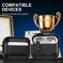 Full 360 Grad + Handyhalterung f�r Apple AirPods 4 Milit�r Karabiner