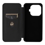 Kunstleder f�r Xiaomi 17T Pro Carbon Textur Design Flip Schwarz