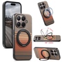 MagSafe Drehkippst�nder Muster Xiaomi 17T TPU Kameraschutz Kunstleder