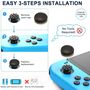 8x Rutschfeste Daumen Kappen f�r Nintendo Switch / Lite / OLED Zubeh�r