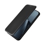Kunstleder f�r Xiaomi 17T Carbon Textur Design Flip Schwarz