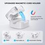 6x Magnetische Desktop Kabelclips Kunststoff Cable Organizer Zubeh�r