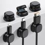 6x Selbstklebende Desktop Kabelclips Charging Cable Organizer Zubeh�r