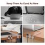 6x Selbstklebende Desktop Kabelclips Charging Cable Organizer Zubeh�r