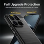 f�r Xiaomi 17T Pro Carbon Design Brushed Design TPU Schwarz