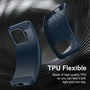 f�r Xiaomi 17T Pro Carbon Design Brushed Design TPU Blau