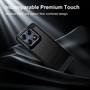 f�r Motorola Edge 70 Pro 5G Carbon Design Brushed Design TPU Schwarz