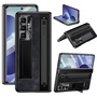 Klapph�lle + H9 Display Glas Samsung Galaxy Z Fold8 Ultra 5G Schwarz